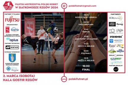 GOSTiR Sports Hall in Rzgów will host women's teams from all over Poland
